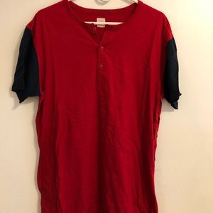 JCREW Henley T-Shirt Large